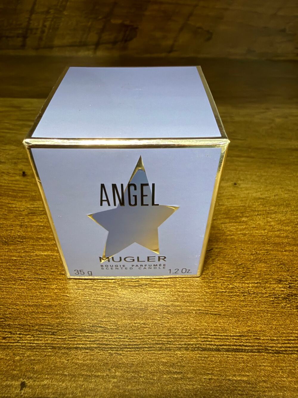 MUGLER Angel Scented Candle (Bougie) — 35g / 1.2 oz Travel Mini GWP NIB